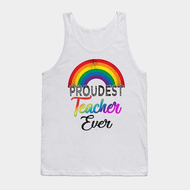 proudest teacher ever Tank Top by Leosit